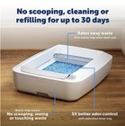 Petsafe Scoopfree Crystal Automatic Self Cleaning Cat Litter System Pal00-18016