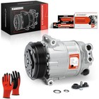 Ac Compressor With Clutch - Compatible With Maserati Ghibli