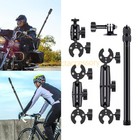 Motorcycle Bicycle Mount Selfie Stick For Insta360 X2 x3 x4 x5  Dji Action 3 4 5