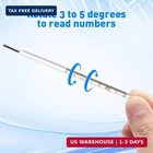 Glass Oral Thermometer Adults Classic Cuban Thermometer Accurate Celsius    c 