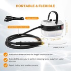 2500w Pressurized Handheld Steam Cleaner  Portable Deep Cleaning Steamer