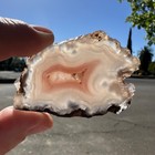 Mexican Agate Slabs  Set Of 2  45grams  Specimen lapidary