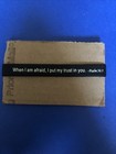 1 Pcs Silicone Christian Bracelet  - Bible Verse Bracelets - Psalm 56 3