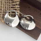 925 Sterling Silver Gold Ball Drop Earrings Vintage Big Dangle Anti Allergy