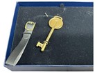 Delta One Lounge Collectible Key With Leather Strap In  Box No Invitation