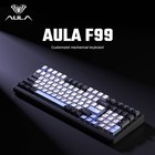 Aula F99 96  Wireless Mechanical Gaming Keyboard Hot Swap Rgb 8000 Mah