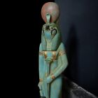 Rare Antique Ancient Egyptian Falcon Bird God Horus Large Statue Pharaonic Bc
