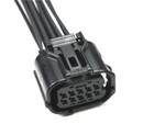 Blind Spot Collision Radar Sensor 10 Pin Connector Plug Harness For Toyota