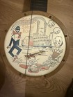 Mastro Banjo   vintage Rare Small Plastic River Show Boat Banjo Robert E Lee