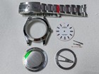 Diy 40mm Set For 2824 Watch Case   Dial   Hands   Stainless Steel Strap
