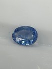  74 Ct Natural Blue Sapphire Oval Cut Loose Gemstone 5 60 Mm Heated Bls43