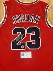 Michael Jordan Autographed Jersey Chicago Bulls Auto  23 Signature Coa Signed