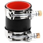 Id Silicone Coupler Hose 4-ply High Temp Reinforced Straight Turbo Hose 2 Inch
