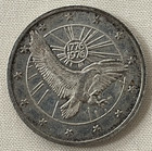 Lady Luck Casino   Saloon 1776-1976 Sterling Silver  5 Gaming Token Las Vegas