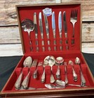 Wm A Rogers A1 Plus Oneida Ltd 1938 Rosalie Pattern 51 Silver Plate Flatware  