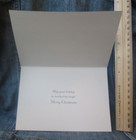 Merry Christmas Santa Paper Image Christmas Greeting Card New W  Envelope Mg83