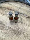 Vintage Schlitz Beer Bottle Glass Salt   Pepper Shakers