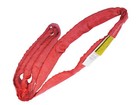 4 Ft Endless Round Sling Red Polyester 26 400 Lb Basket Wll Usa Made