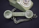 Vintage Western Electric Avocado Green Rotary Dial Telephone Phone