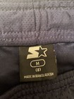 Vintage Starter Boys Shorts Size M 8 Navy Blue Mesh Athletic Basketball