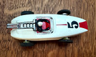 Vintage Aurora 1960s Tjet Ho Grand Prix Slot Car  5 White Red