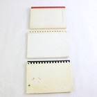 Lot Of 3 Vintage Spiral Bound Cookbooks Flawed