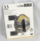 Old Vintage Zebco 33 Gold Spincast Reel New In Package - Unopened