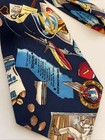 Vtg Southwest Airlines Silk Tie Nicole Miller Swa Logos Aviation Pilot
