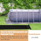 2 5  X 10  Solar Swimming Pool Heating Panels For Inground   Above Ground Pool