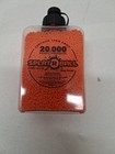 Splatrball Orange Ammo     20 000 Rounds  7 5mm Gel Beads  Non-toxic Refill Pack