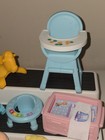 Fisher Price Little People Play Baby Nursery Replacement Pieces 
