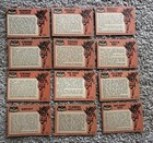 Vintage 1966 Topps Batman Card Lot Of 12    black Bat    Mixed Grade G vg ex