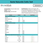 Sante Naturelle Celtic Salt Grey Coarse - 1 1lb 18oz Unrefined French Sea Salt