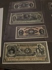 Mexico Banknotes Lot Money Currency Vintage Pesos- Nice 