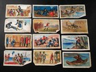 Canadian History Series Tobacco Cigarette Silks -  Lot Of 67  - 1910 Thru 1914