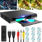 2026 Dvd Player All Region Free Dvd Cd Disc Player Av Output Usb Remote Control