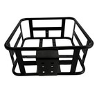 Electric Bicycle Bike Front Basket Large Storage Basket Black For Aipas Ebike