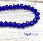 3x4mm 140pcs Austria Faceted Crystal Glass Beads Loose Spacer Beads For Jewelry