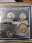 America s Obsolete Collection 4 Coin Set 90  Silver Mercury Quarter Steel Cent