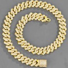Men s Cuban Link Chain Heavy Duty Stainless Steel Hip Hop Necklace Bracelet New