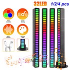 Rgb Rechargeable Sound Control Light  Voice-activated Pickup Music Rhythm Lights