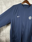 Nike Chelsea Fc Jacket Mens Xl Navy Full Zip Anthem Film Fit Dri Fit Academy Pro