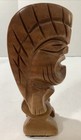 Hand Carved Wooden Hawaiian Tiki Figure Statue Sculpture Approx 6   