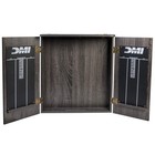 Dmi Sports Paris Bristle Dartboard Cabinet Set - Rustic Grey D4400w