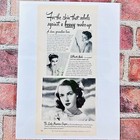 1949 Elegant Woman Lady Maureen Cooper Skin Care - Original Retro Print Ad