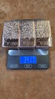 3 Bars 1 Kilo Each  Hand Poured Solid Copper  Bullion Bars 99 9 Pure Over 6 Lbs