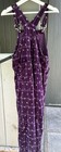 Gap Kids Girls L Vintage 90 s Purple Velvet Floral - Used Good