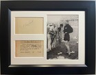 Jack Lovelock  Framed   signature   Autograph                   Olympic Champion
