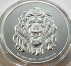 2025 5 Oz  9999 Silver Niue Roaring Lion  10 only 1000 Minted consecutive Serial