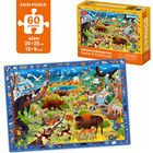 Puzzles For Kids Ages 4-6 - 4x60 Puzzles For Toddlers 5-8 - Educational Search
